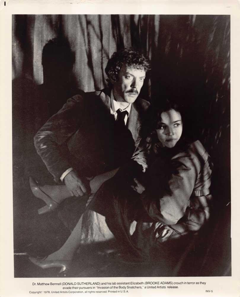 Leonard Nimoy INVASION OF THE BODY SNATCHERS Donald Sutherland original photos