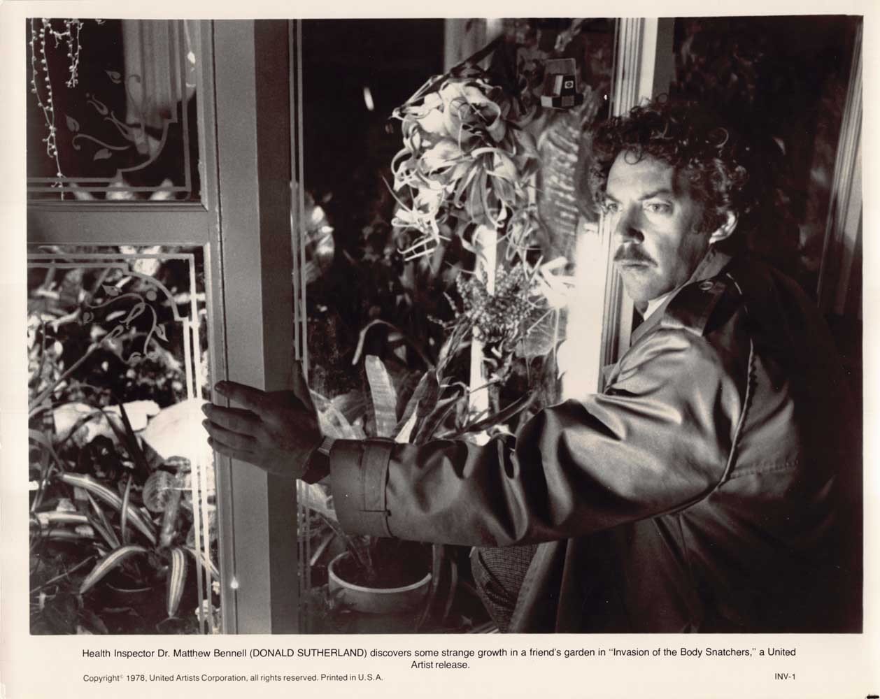 Leonard Nimoy INVASION OF THE BODY SNATCHERS Donald Sutherland original photos