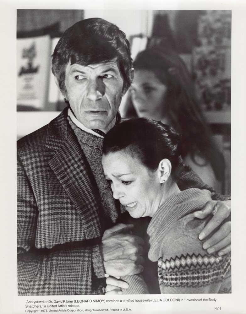 Leonard Nimoy INVASION OF THE BODY SNATCHERS Donald Sutherland original photos