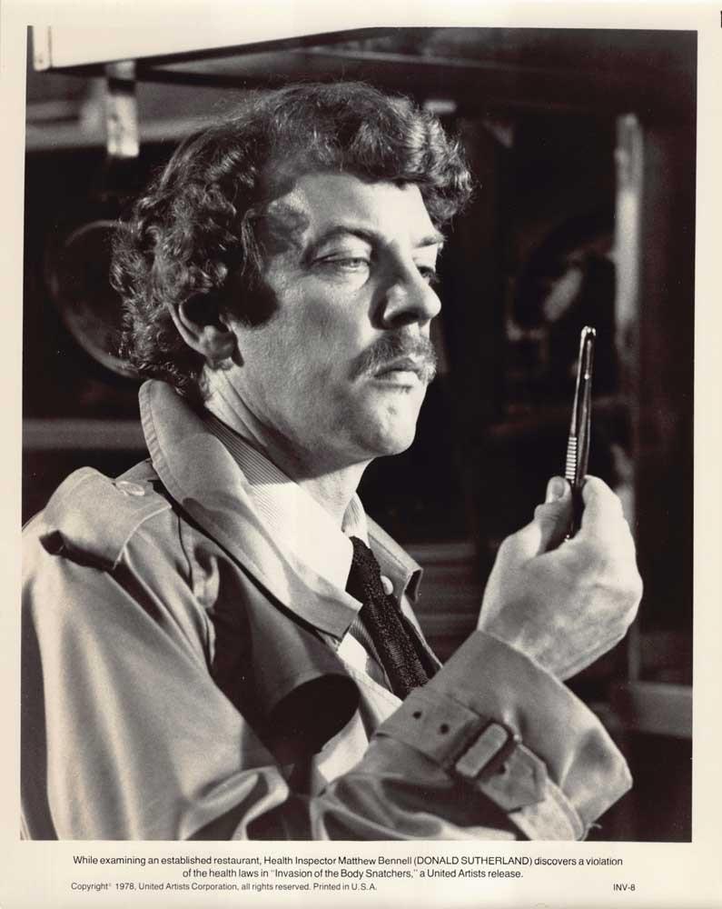 Leonard Nimoy INVASION OF THE BODY SNATCHERS Donald Sutherland original photos