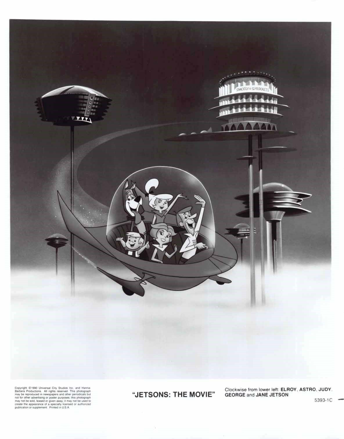 JETSONS THE MOVIE original press photos 1990