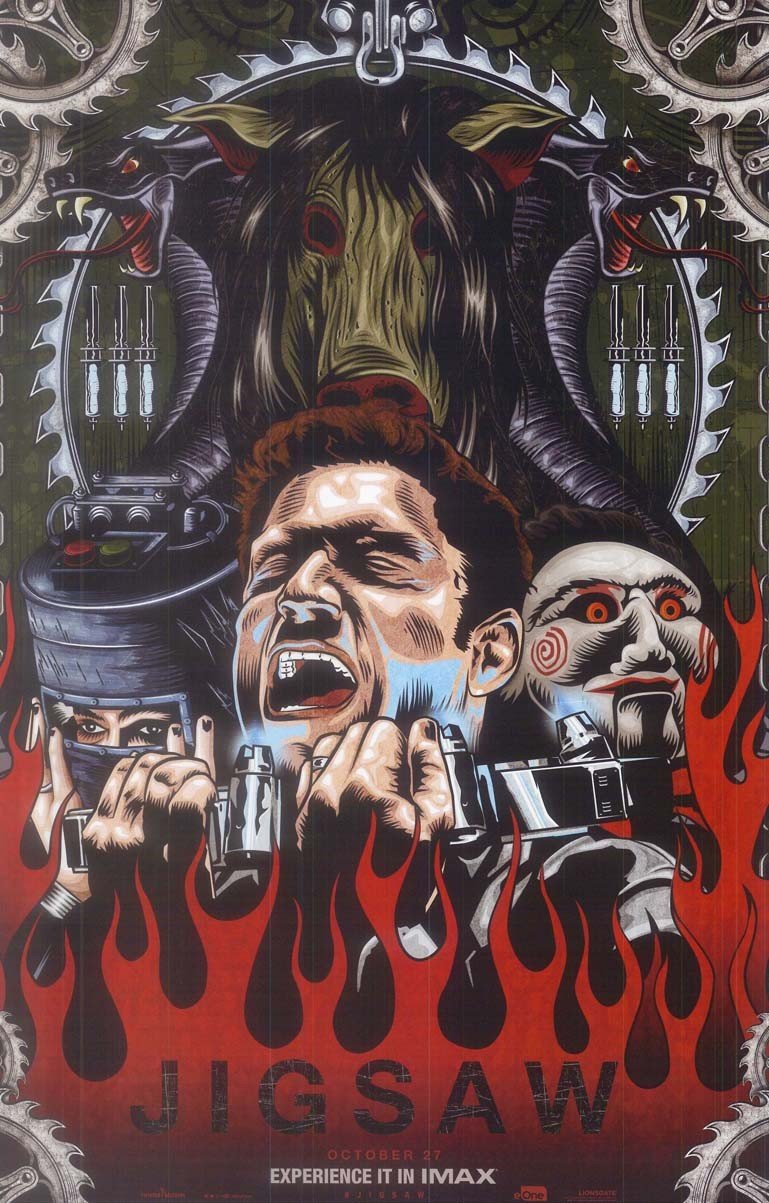 Imax JIGSAW original studio movie poster 11x17