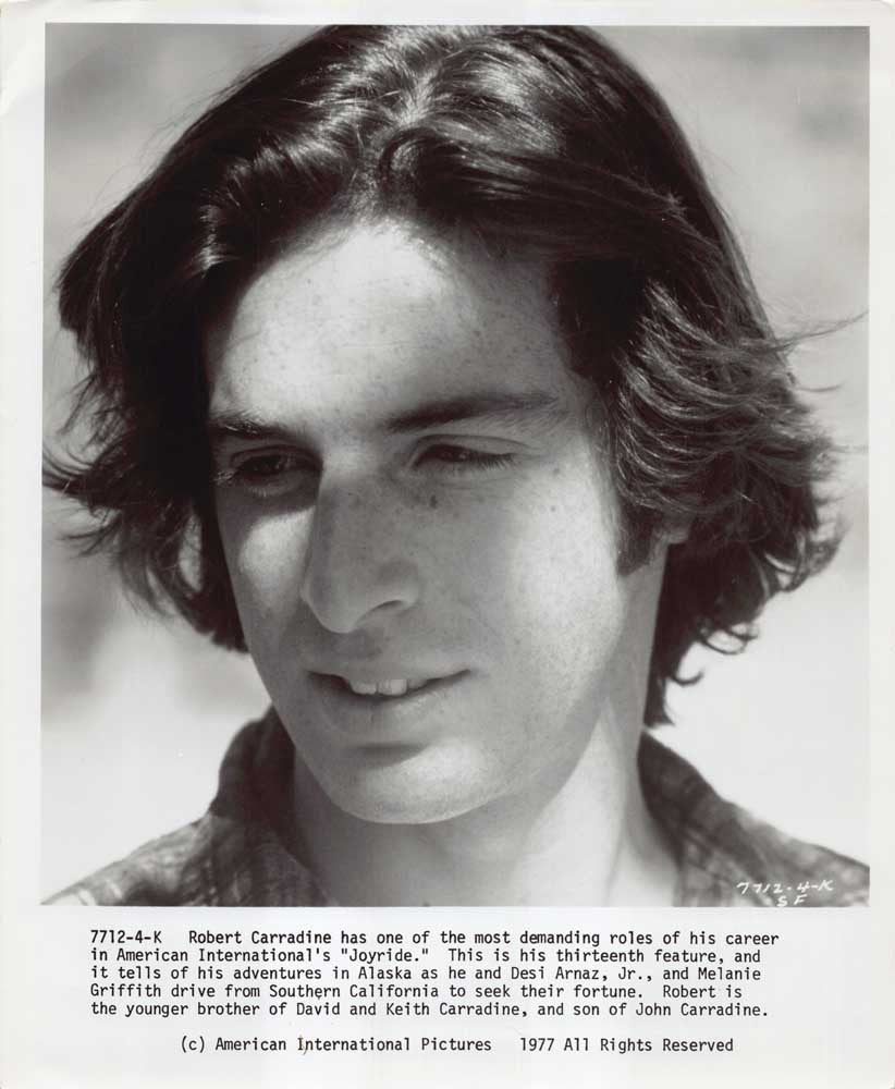 Robert Carradine JOYRIDE original 10x8 press photo 1977