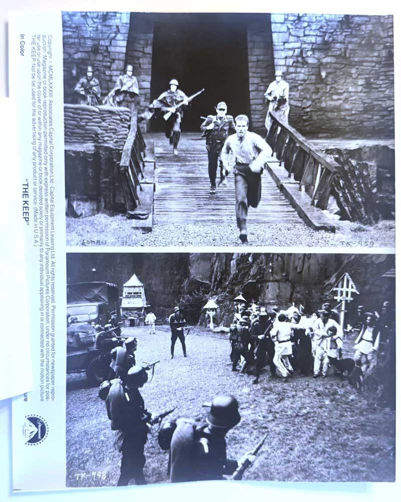 Scott Glenn THE KEEP Ian McKellen Jürgen Prochnow original 8x10 press photos
