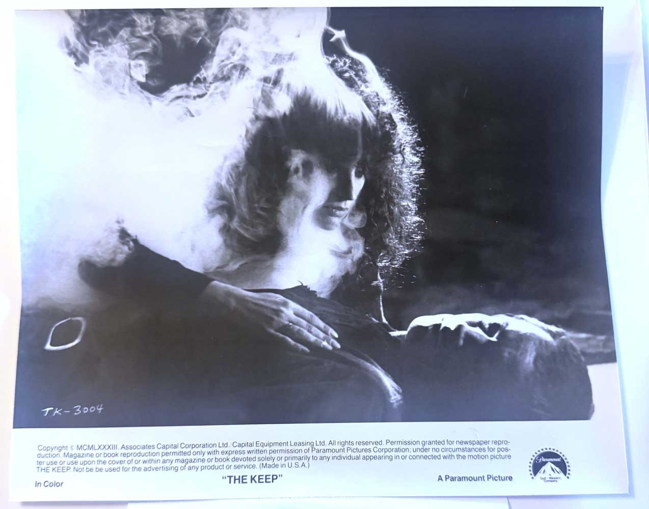 Scott Glenn THE KEEP Ian McKellen Jürgen Prochnow original 8x10 press photos