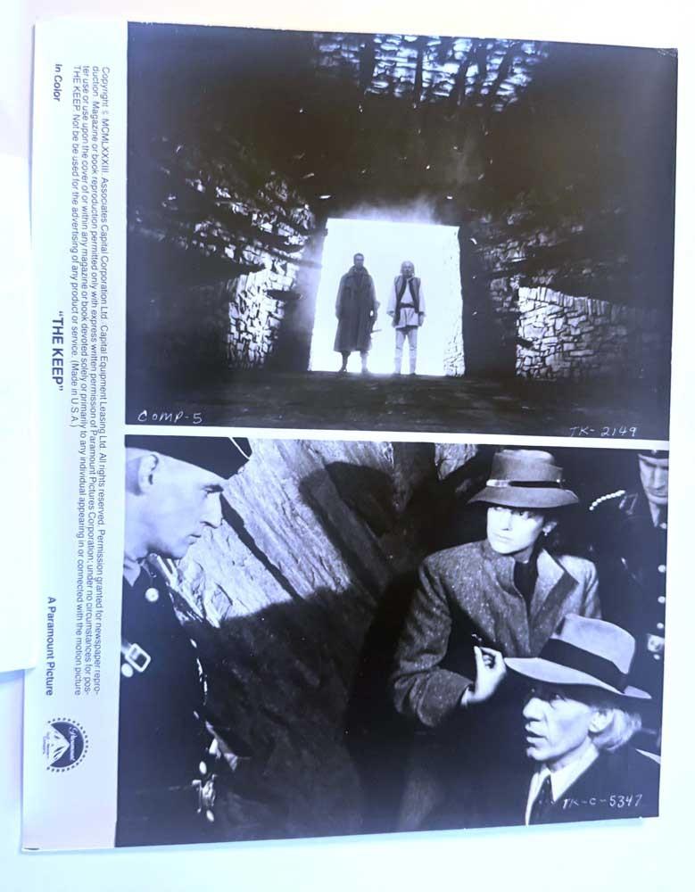 Scott Glenn THE KEEP Ian McKellen Jürgen Prochnow original 8x10 press photos