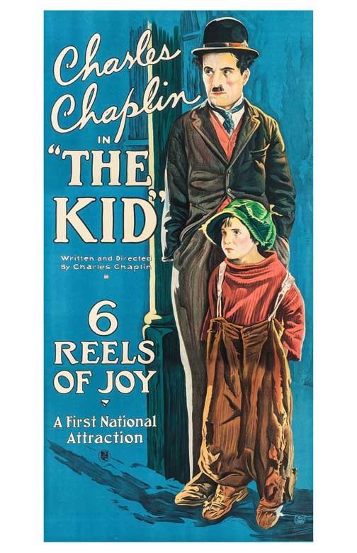Charlie Chaplin THE KID movie poster 11x17