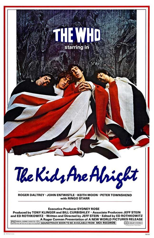 The Who THE KIDS ARE ALRIGHT movie poster 11x17