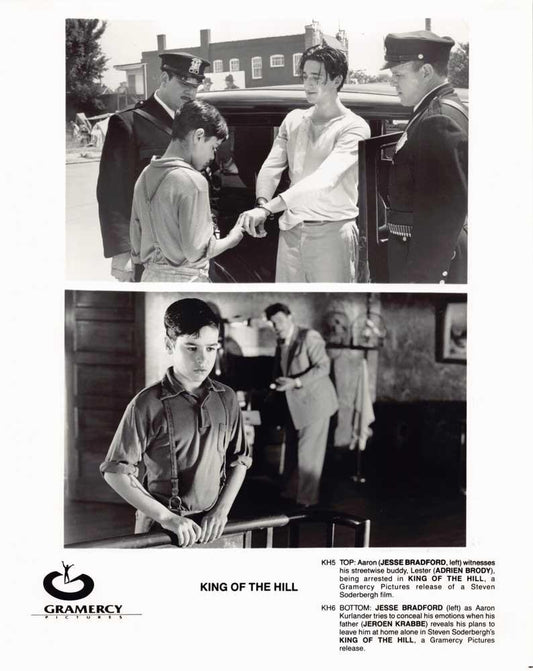 Jesse Bradford KING OF THE HILL Adrien Brody original 8x10 press photo 1993