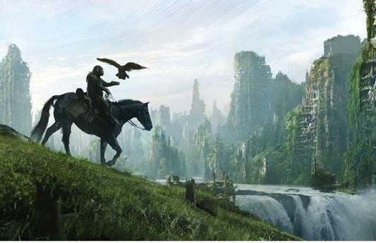 KINGDOM OF THE PLANET OF THE APES movie poster 17x11