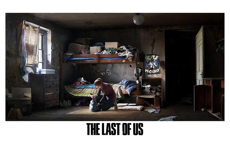 Naughty Dog LAST OF US Ellie's room video game poster 17x11