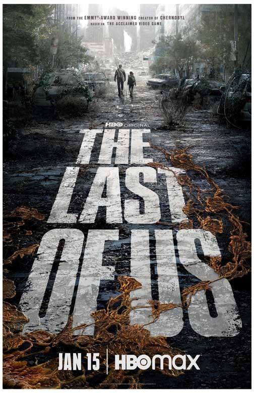 Bella Ramsey LAST OF US Pedro Pascal advance poster 11x17