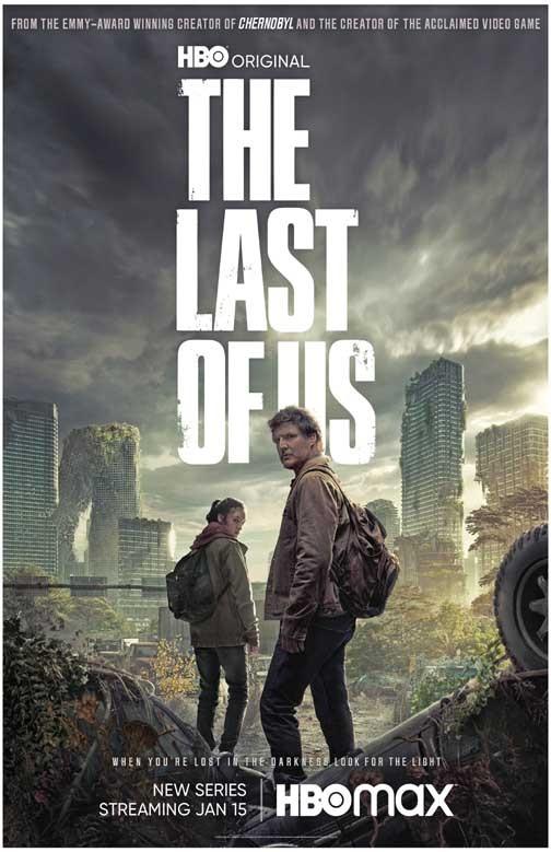 Bella Ramsey LAST OF US Pedro Pascal city poster 11x17