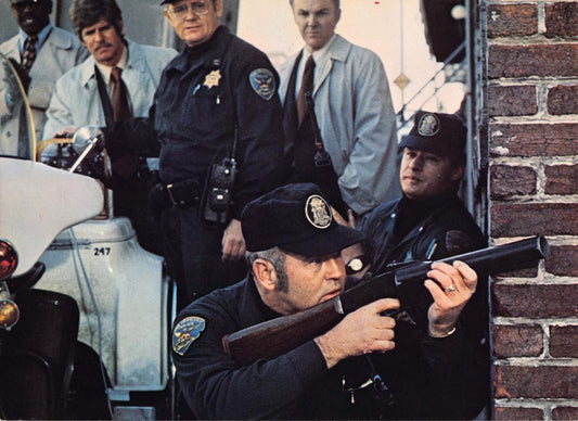 Anthony Zerbe LAUGHING POLICEMAN original color press photo