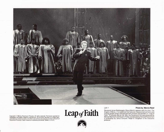 Steve Martin LEAP OF FAITH original 10x8 press photo 1992