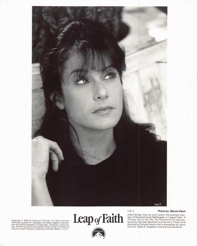 Debra Winger LEAP OF FAITH original 8x10 press photo 1992