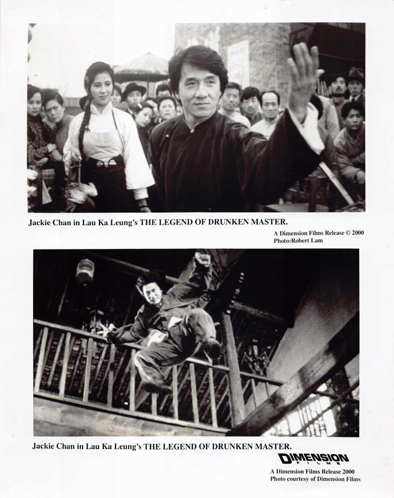 Jackie Chan THE LEGEND OF DRUNKEN MASTER original 8x10 press photo 1994