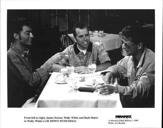 James Sexton LIE DOWN WITH DOGS Wally White Bash Halow original 8x10 press photo