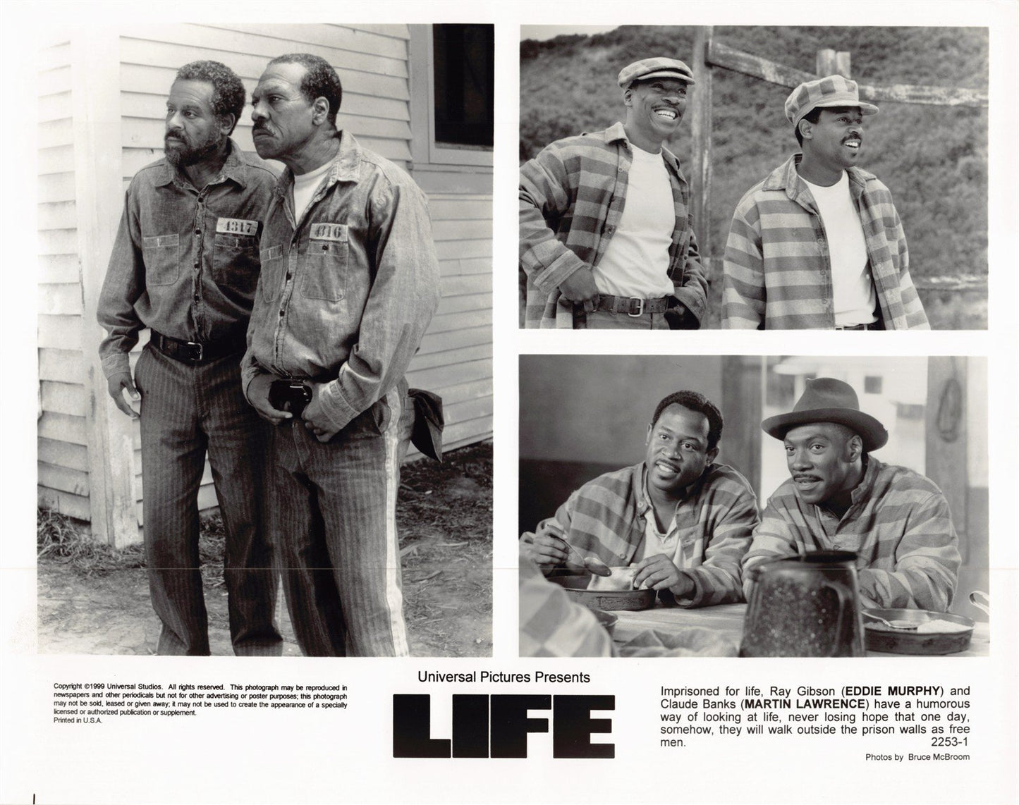 Eddie Murphy LIFE Martin Lawrence original 10x8 press photos 1999