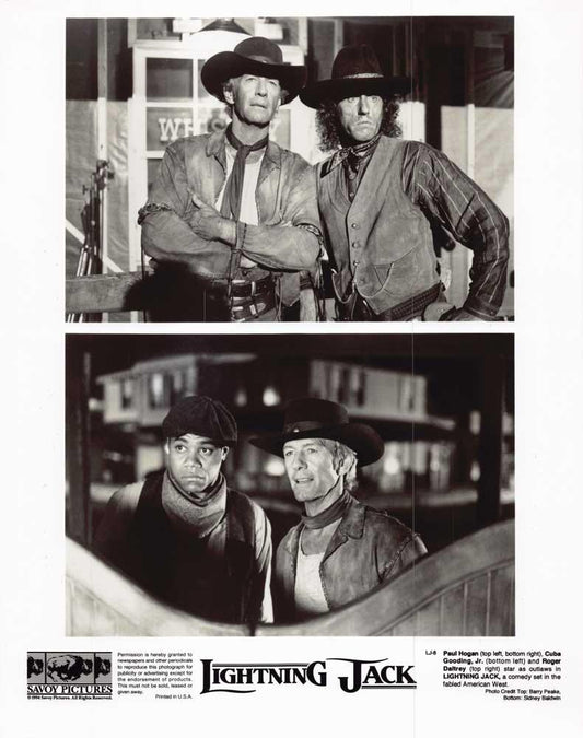 Roger Daltrey LIGHTNING JACK Paul Hogan Cuba Gooding Jr original 8x10 photo