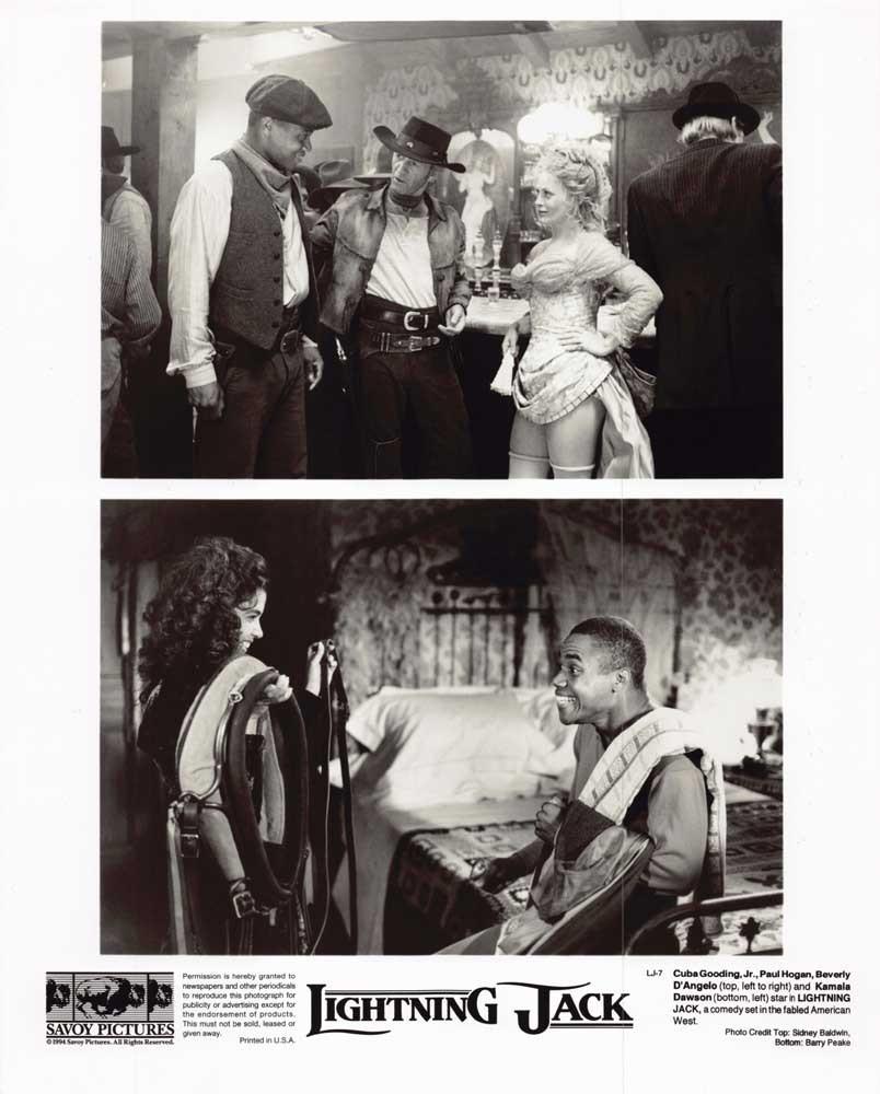 Cuba Gooding Jr LIGHTNING JACK Paul Hogan Beverly D'Angelo original 8x10 photo