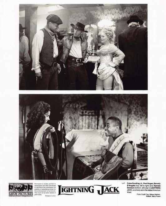 Cuba Gooding Jr LIGHTNING JACK Paul Hogan Beverly D'Angelo original 8x10 photo