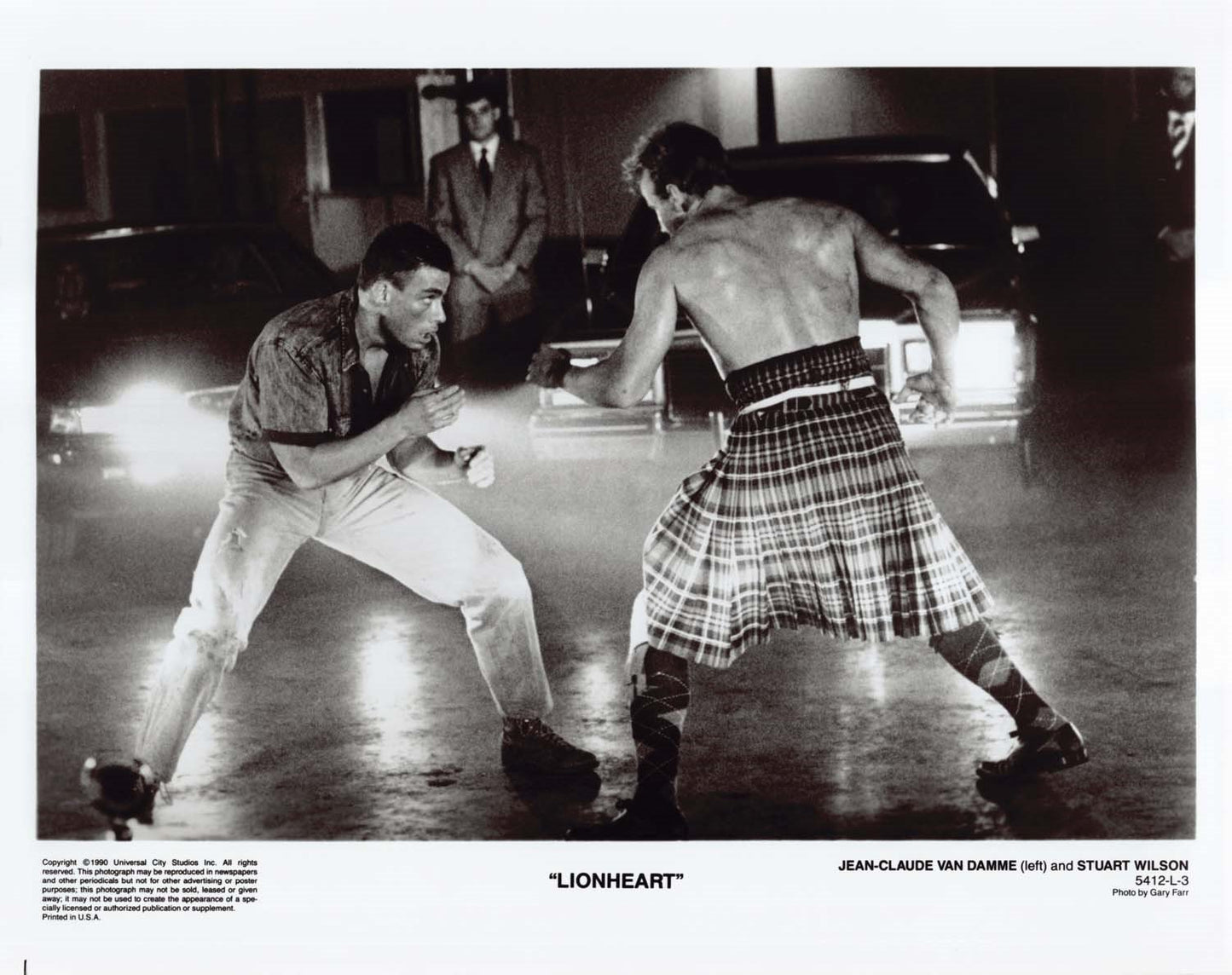 Jean-Claude Van Damme LIONHEART 1990 original 8x10 press photos