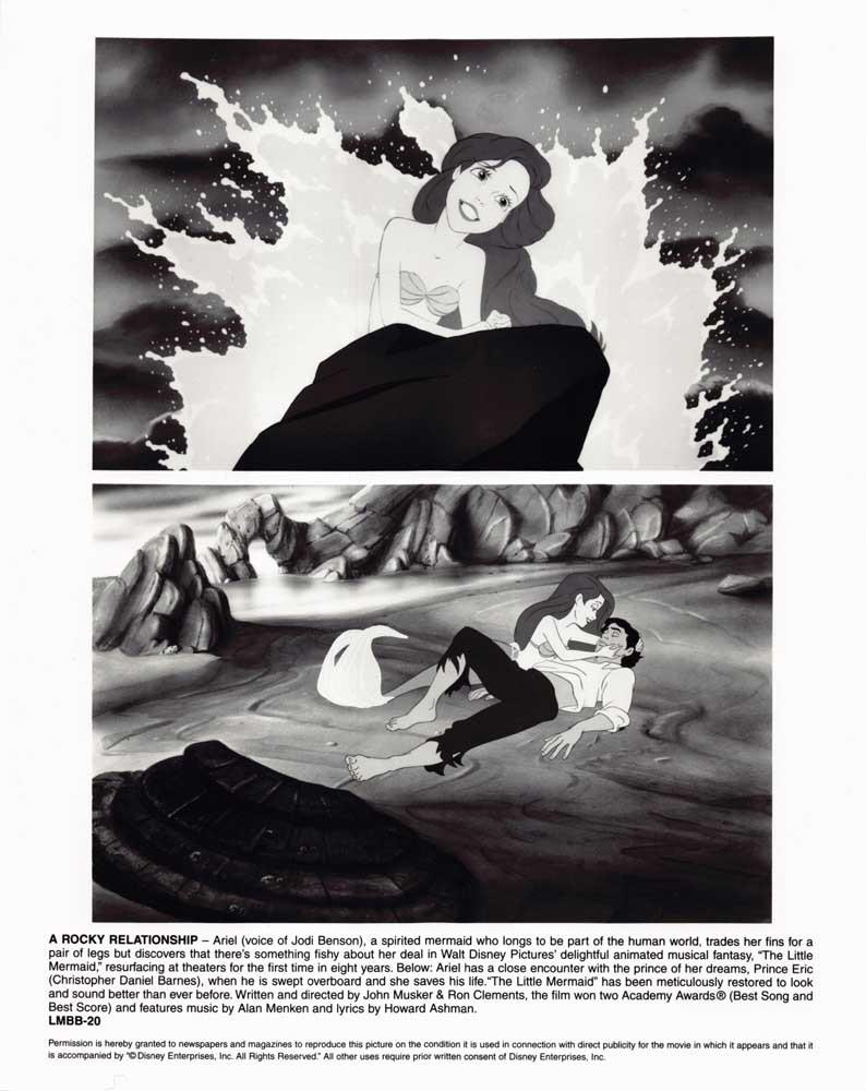 Jodie Benson Disney's THE LITTLE MERMAID original 8x10 press photo 1997