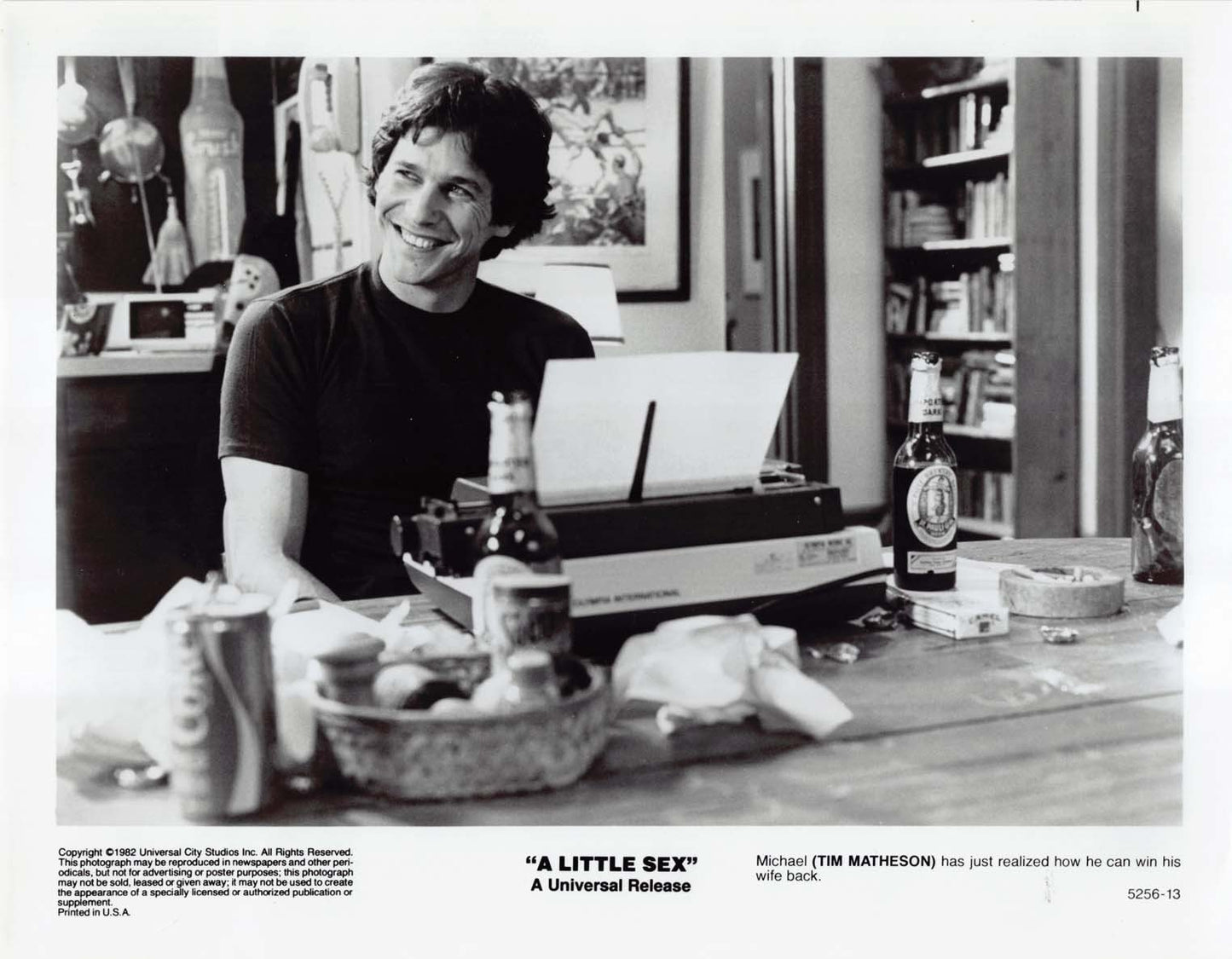 Kate Capshaw A LITTLE SEX Tim Matheson original press photos 1982