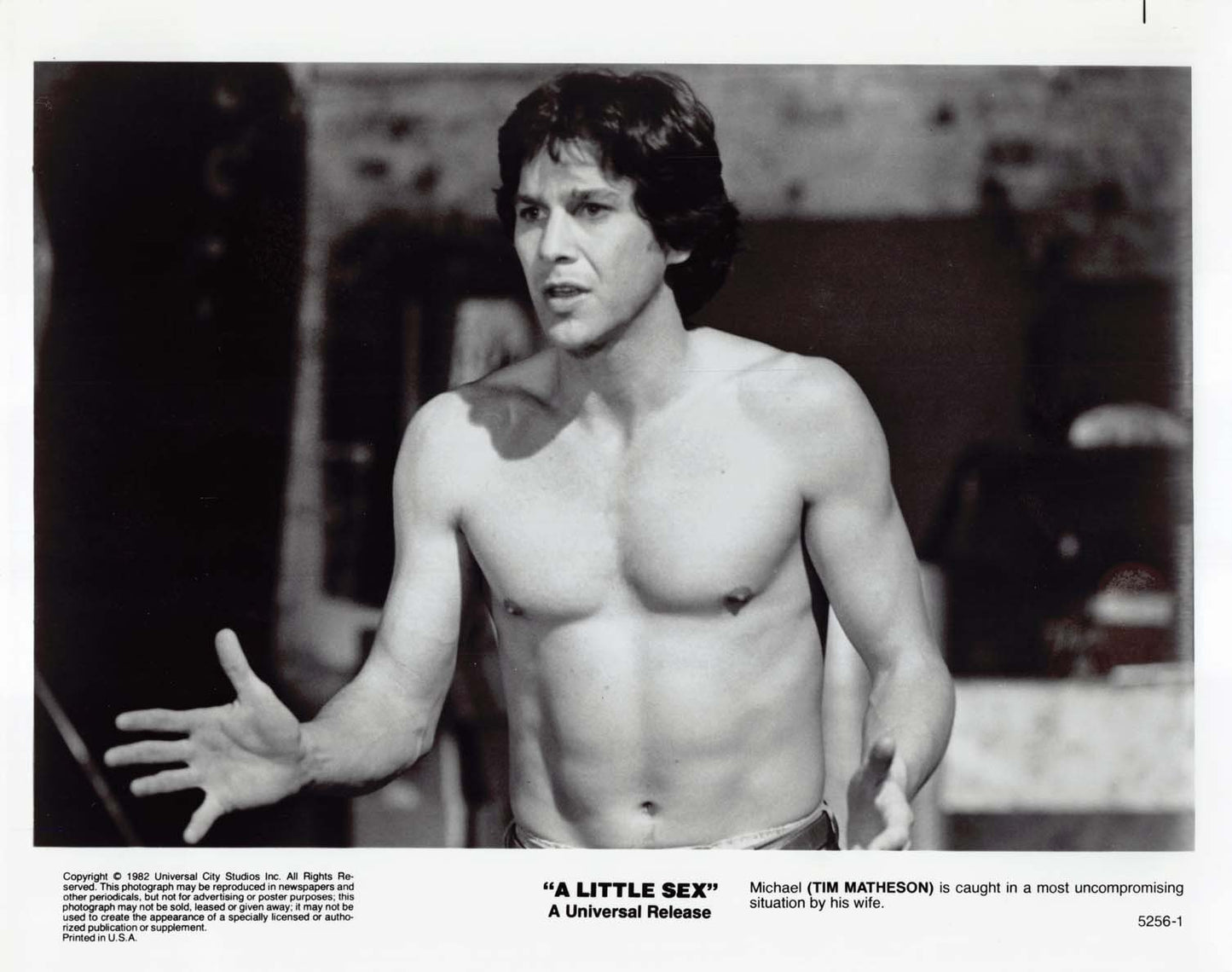 Kate Capshaw A LITTLE SEX Tim Matheson original press photos 1982