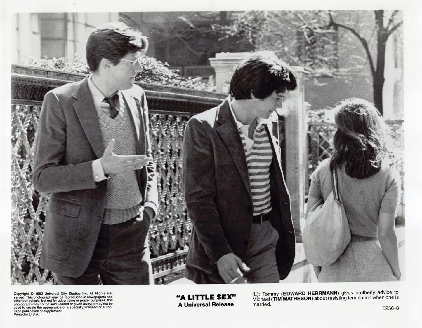 Kate Capshaw A LITTLE SEX Tim Matheson original press photos 1982