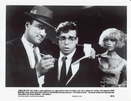 Rick Moranis LITTLE SHOP OF HORRORS Steve Martin original 8x10 press photo 1986