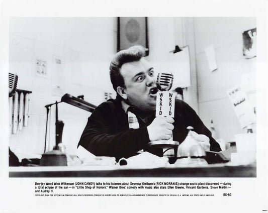 John Candy LITTLE SHOP OF HORRORS original 8x10 press photo 1986