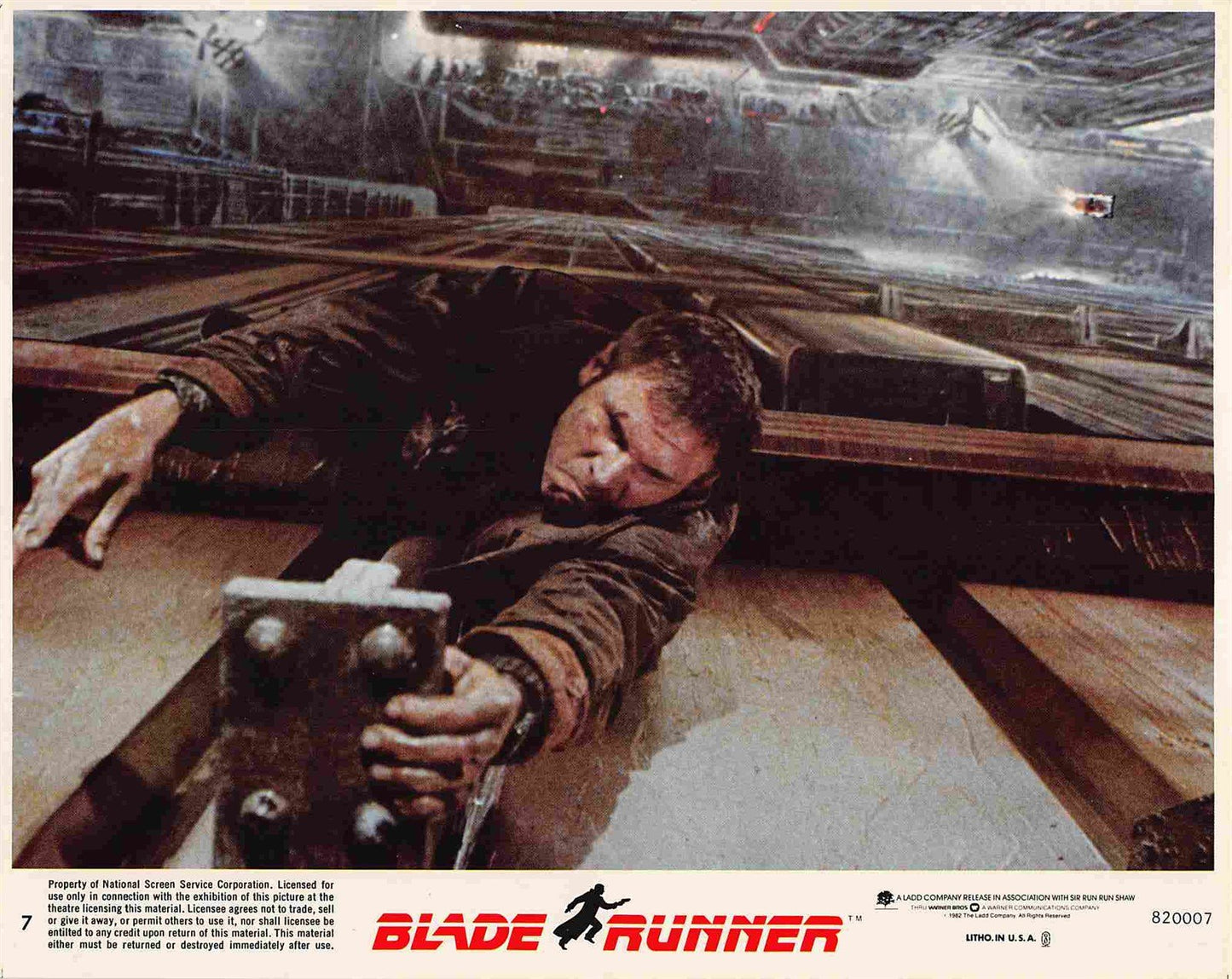 1982 Harrison Ford BLADE RUNNER Sean Young original lobby card set