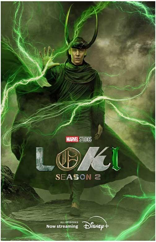 Tom Hiddleston LOKI Crown poster 11x17 S2