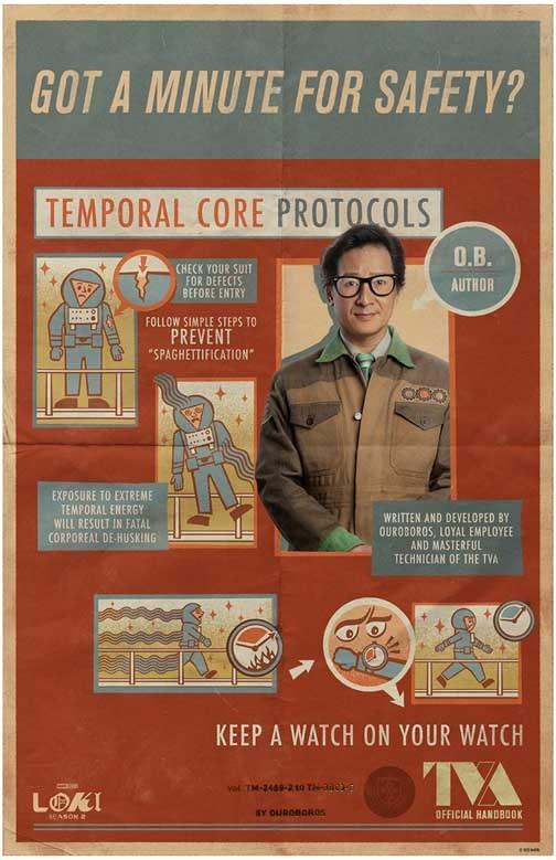 Ke Quan LOKI advance poster 11x17 S2