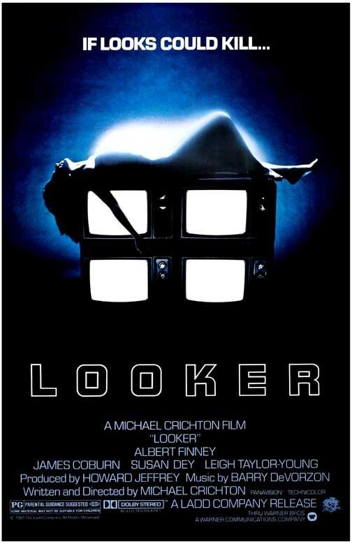 Albert Finney LOOKER Susan Dey James Coburn movie poster 11x17