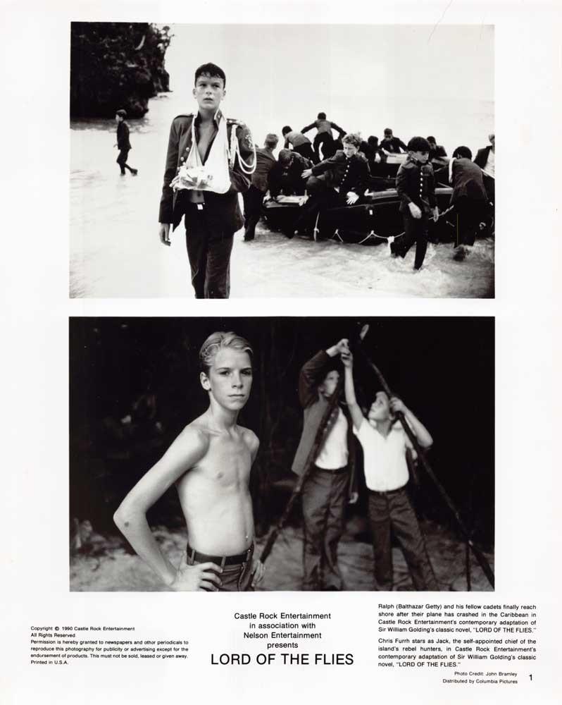Balthazar Getty LORD OF THE FLIES Chris Furth original 8x10 press photos 1990