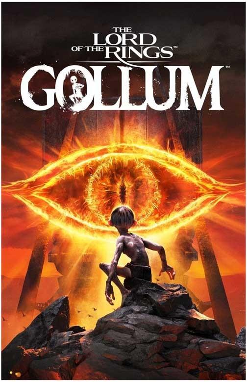 Lord of the Rings GOLLUM video game poster 11x17