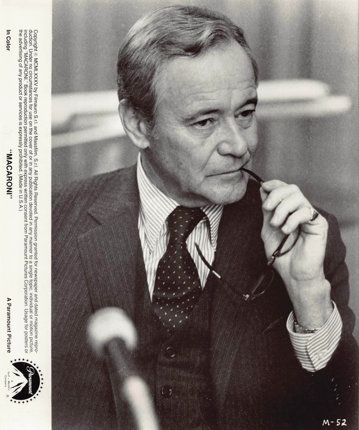 Jack Lemmon MACARONI Marcello Mastroianni original 8x10 press photos 1985