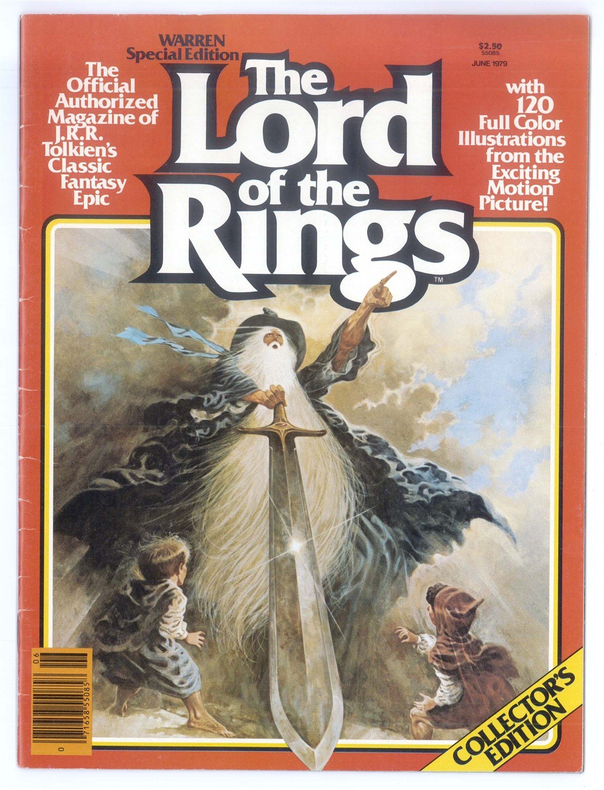 Warren Special Edition Magazine LORD OF THE RINGS 1979 JRR Tolkien