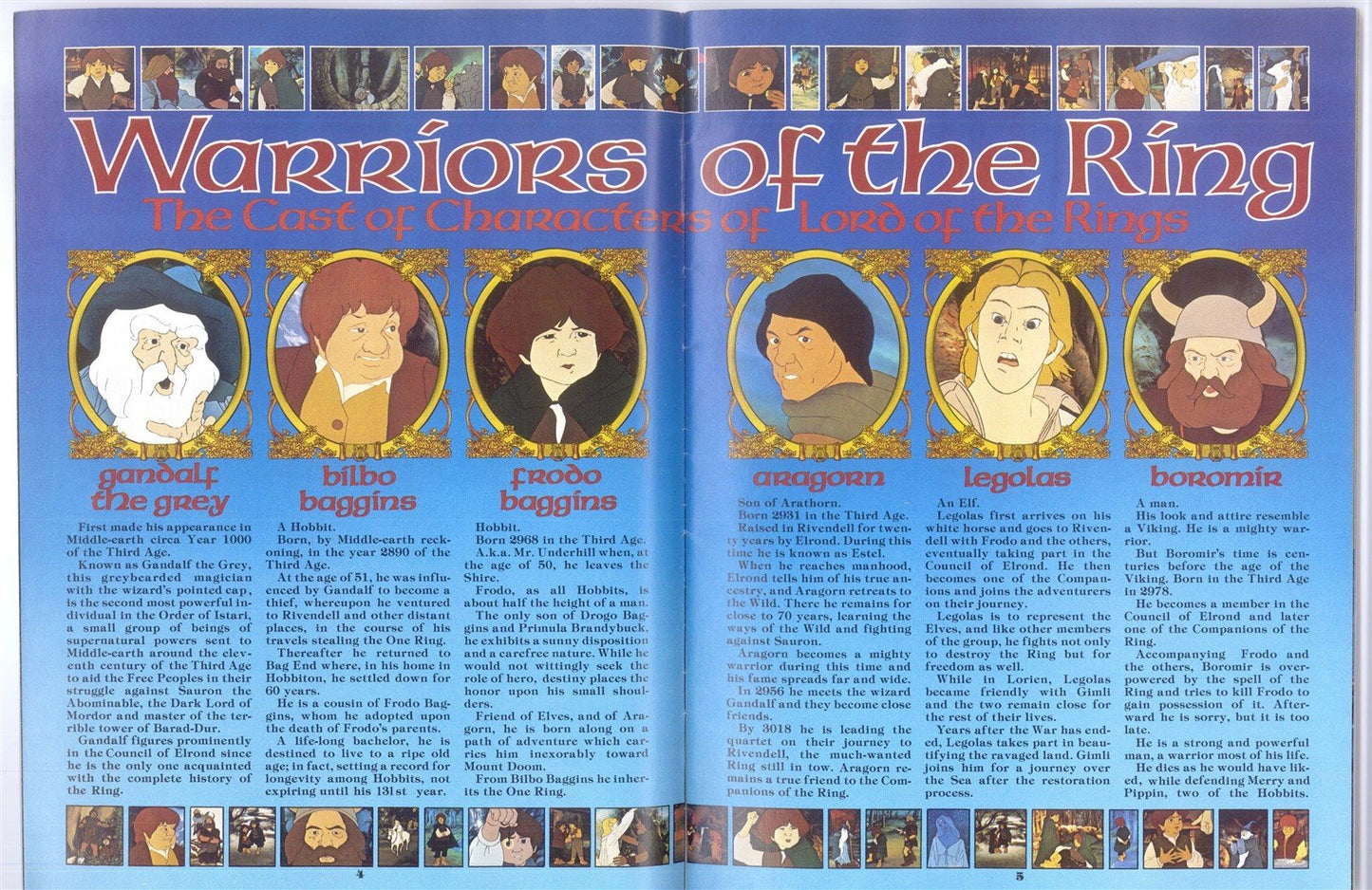 Warren Special Edition Magazine LORD OF THE RINGS 1979 JRR Tolkien