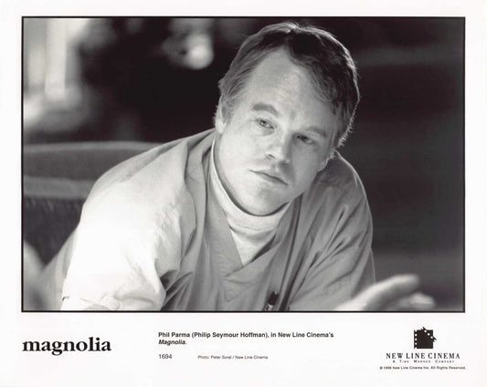 Philip Seymour Hoffman MAGNOLIA original 10x8 press photo 1999