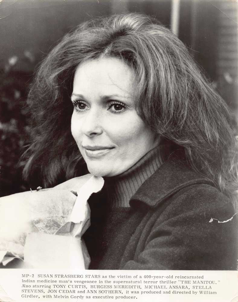 Susan Strasberg THE MANITOU Tony Curtis original 10x8 press photos 1978