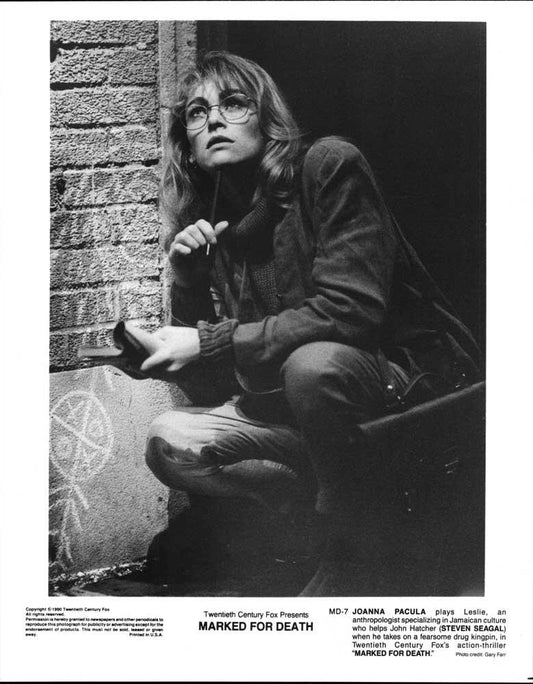 Joanna Pacula MARKED FOR DEATH original 8x10 press photo 1990