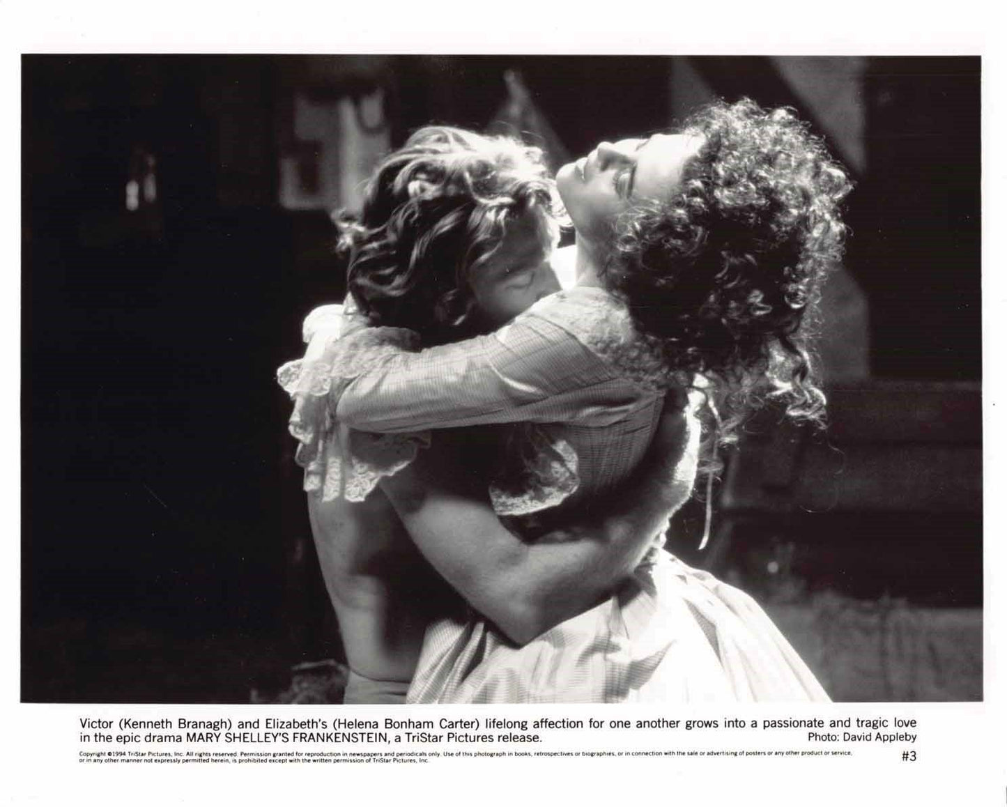 Kenneth Branagh MARY SHELLEY'S FRANKENSTEIN Robert De Niro original press photos