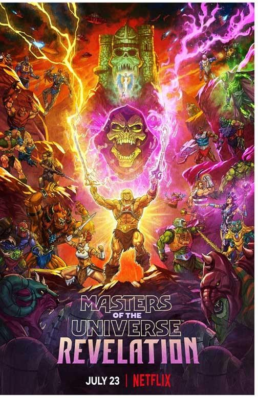 MASTERS OF THE UNIVERSE REVELATION movie poster 11x17 Netflix