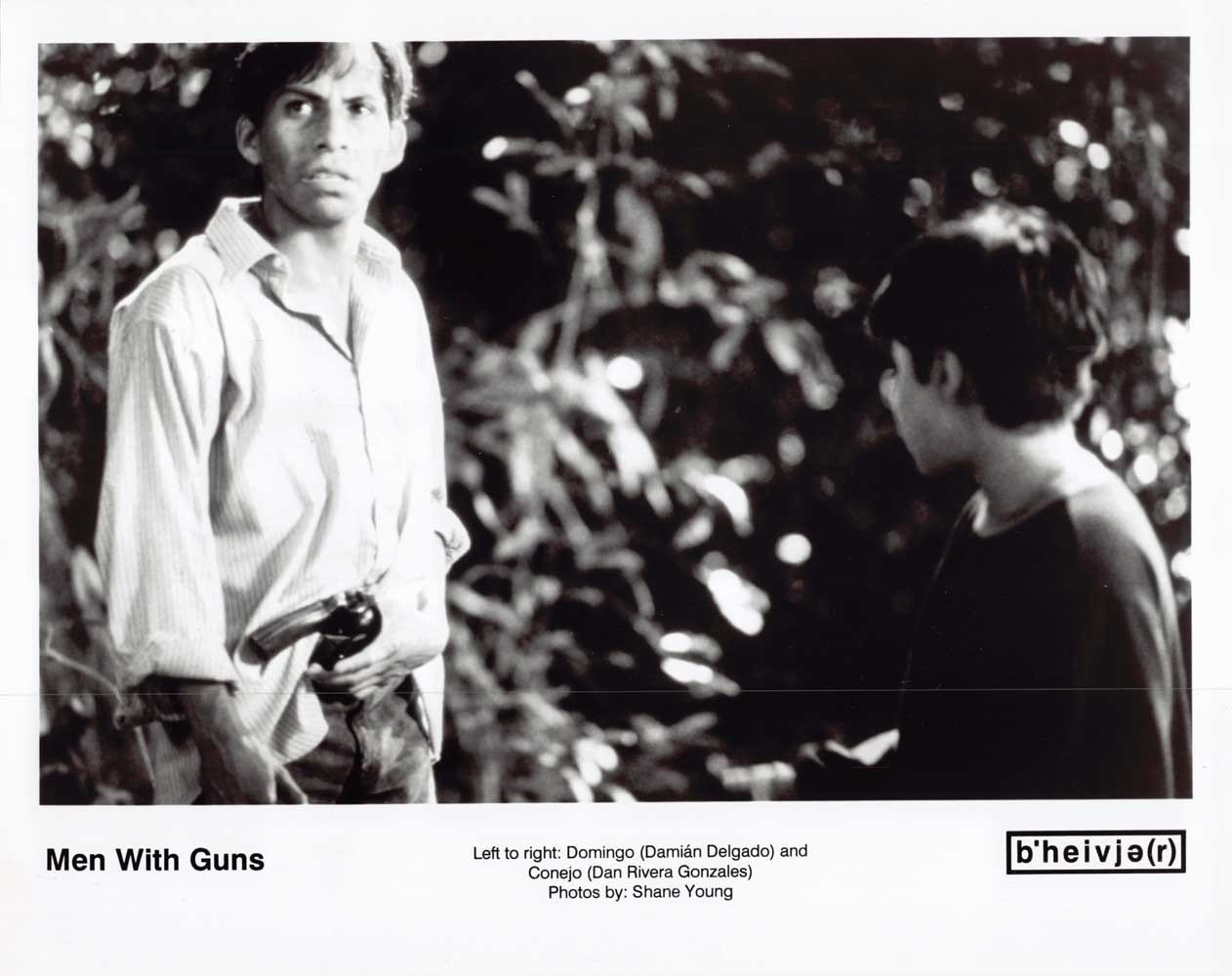 Damián Delgado MEN WITH GUNS Dan Rivera González original 8x10 press photo 1997