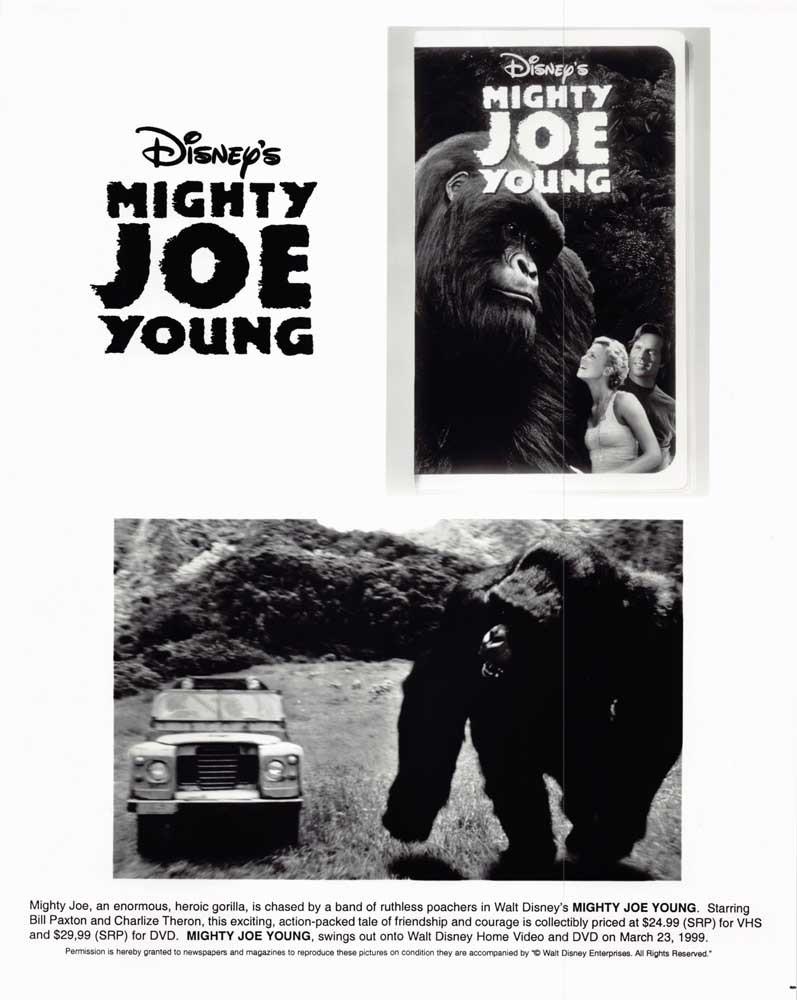 Bill Paxton MIGHTY JOE YOUNG Charlize Theron original 8x10 press photos 1998