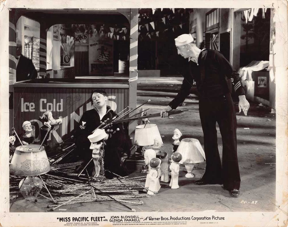 Joan Blondell MISS PACIFIC FLEET Glenda Farrell original 10x8 press photos 1935